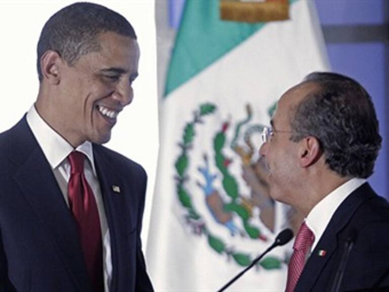 Ofrece cena de Estado Obama a Calderón