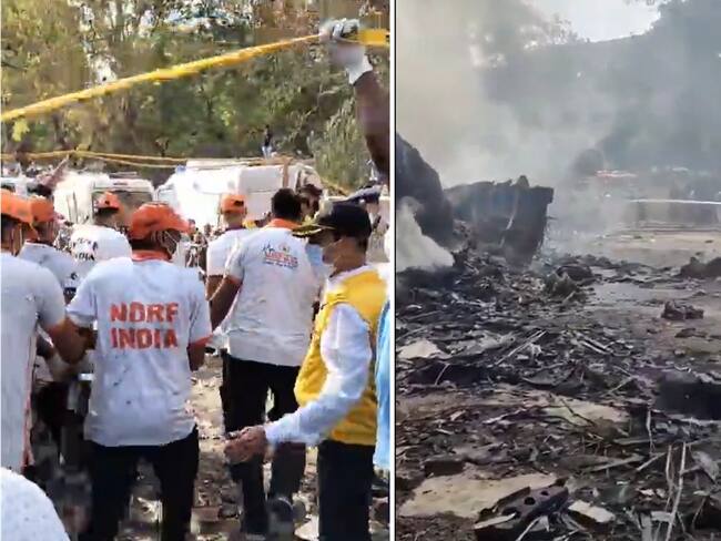 Cae avión de Air India con 242 personas a bordo