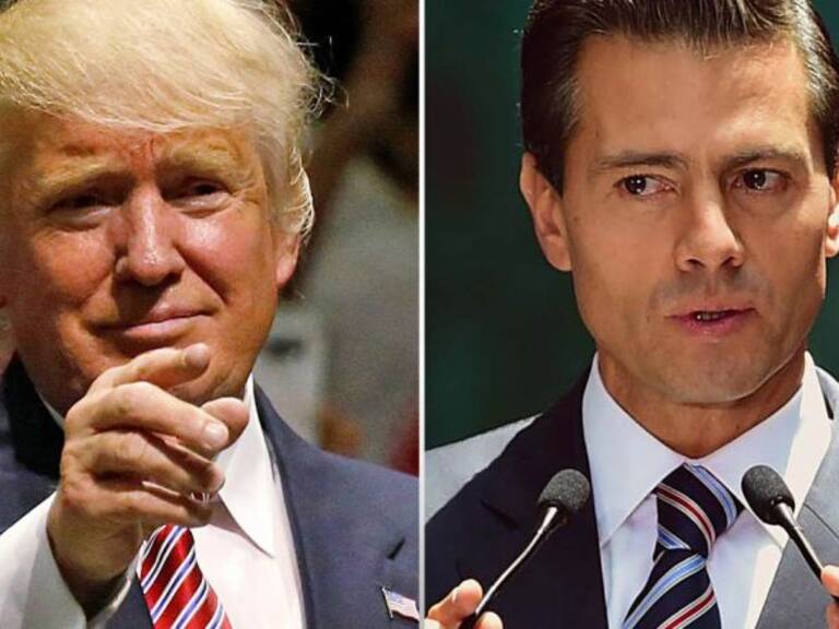 Trump pide a Peña no decir que México no pagará muro