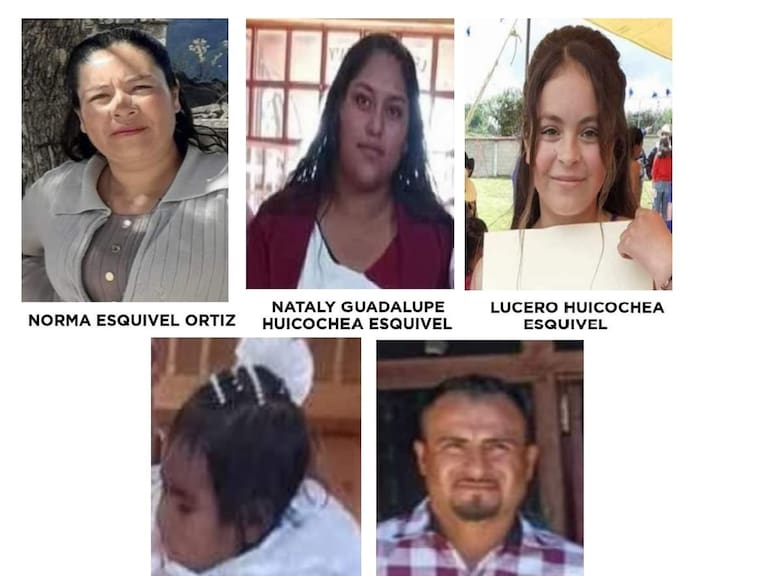 Cinco de los ocho miembros de una familia secuestrada por el grupo delincuencial La Familia Michoacana