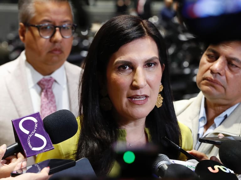Kenia López Rabadán, presidenta de la Cámara de Diputados