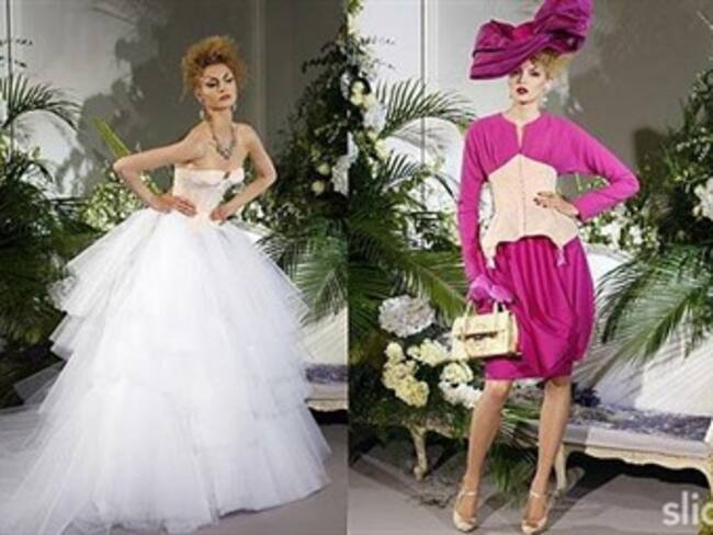 Galliano resucita silueta Dior de los años 50, para admiración de Almodóvar