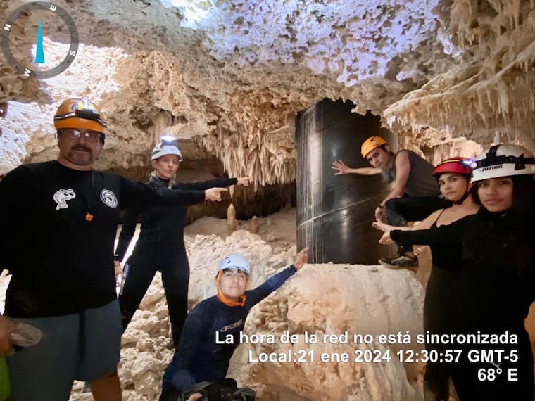 Denuncian daños y perforaciones en cavernas y cenotes bajo del Tren Maya.