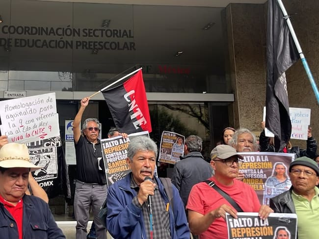 CNTE acusa incumplimiento de acuerdos y advierte que mantendrá movilizaciones en la Ciudad de México