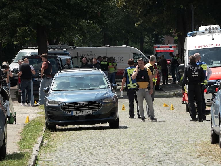 Tiroteo en Alemania. (Photo by Fabian Höfig/NEWS5 via Getty Images)