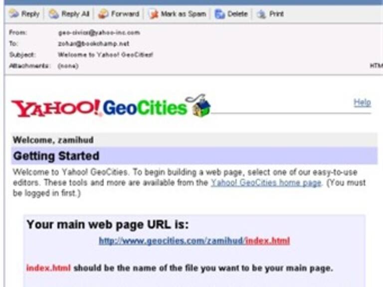 Cerrará Yahoo! portal de Geocities