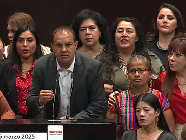 Cuauhtémoc Blanco ‘No está solo’; diputadas de Morena respaldan al exfutbolista y generan caos en la Cámara de Diputados