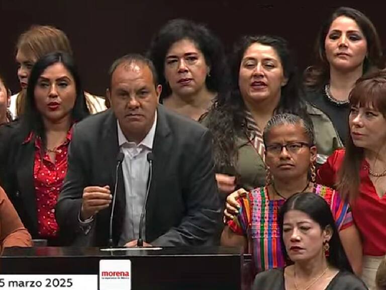 Cuauhtémoc Blanco apoyado por diputadas de Morena
