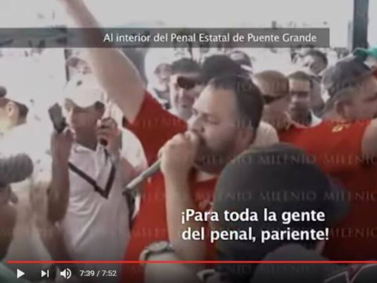 Video exhibe fiesta con jefe de autogobierno en Puente Grande