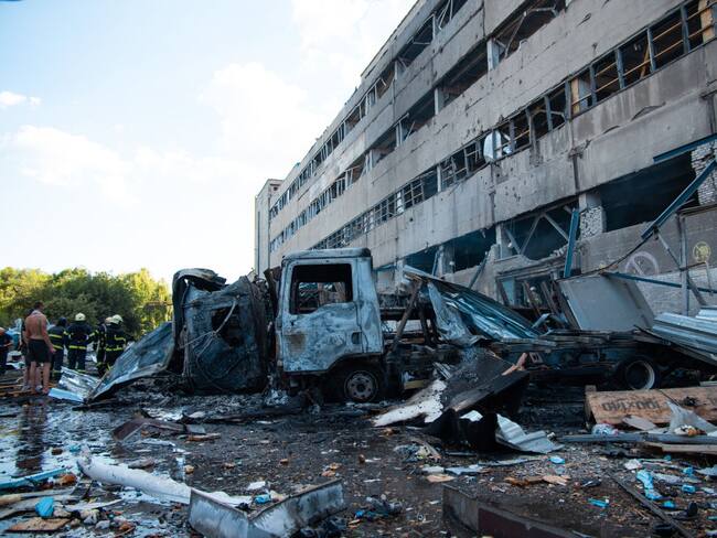 Rusia reactiva ataques contra Ucrania