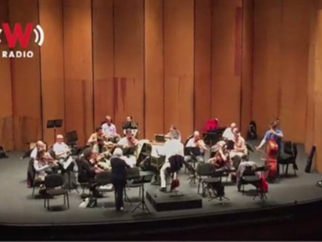Ensayo Orquesta Motezuma desde el Teatro Juárez #WCervantina