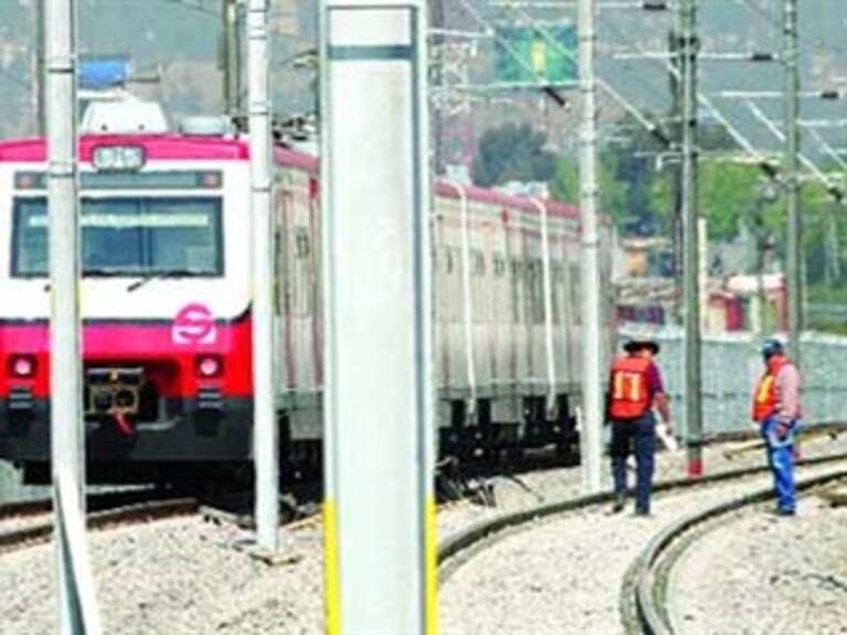 Retiran convoyes accidentados del Tren Suburbano