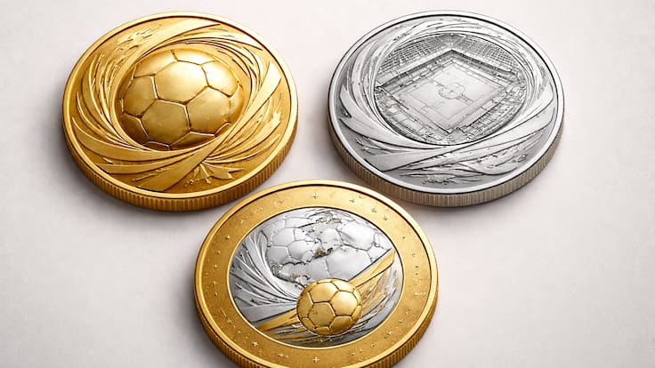 Monedas Conmemorativas Mundial 2026: ¿Cómo conseguir las numismáticas más esperadas del año?