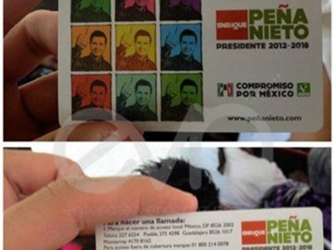 Batea TEPJF queja contra Peña Nieto por reparto de tarjetas telefónicas