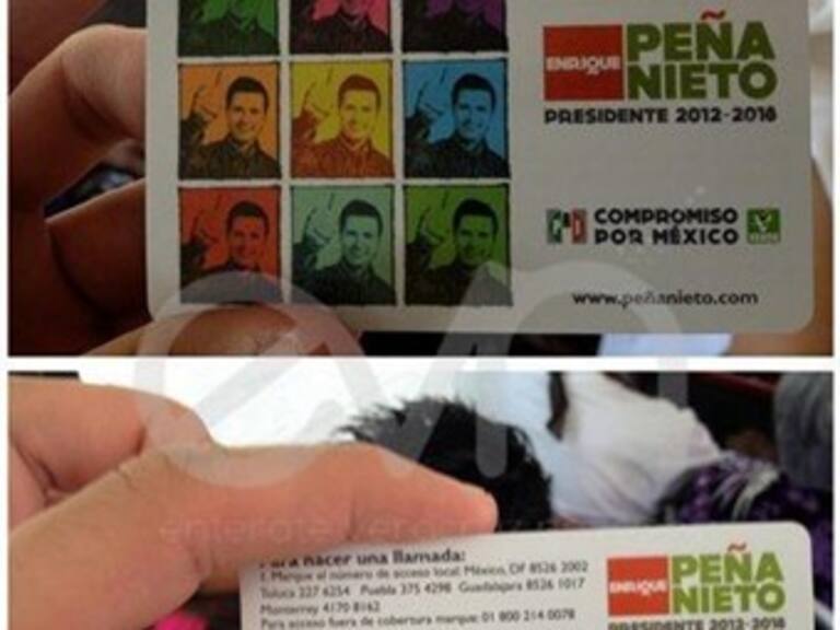 Batea TEPJF queja contra Peña Nieto por reparto de tarjetas telefónicas