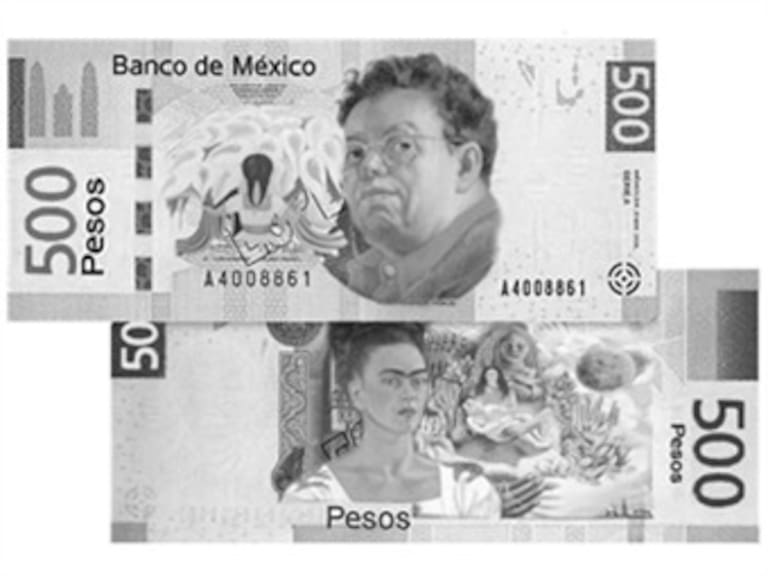 Nuevo billete de 500 pesos con nueva imagen