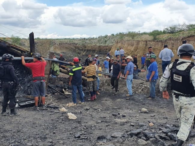 Colapsa mina en Coahuila... se reportan al menos 7 trabajadores atrapados