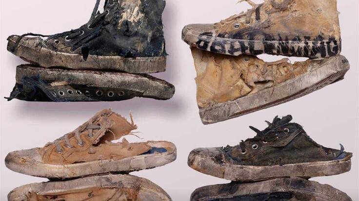 ¡Balenciaga lo vuelve a hacer! Ponen a la venta colección de ropa ‘rota’ y pagan miles de dólares por ellas