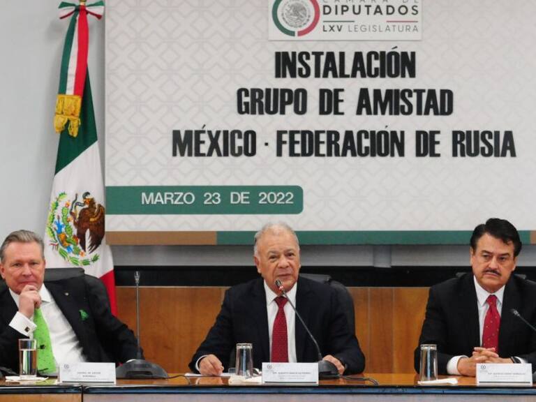 Diputados instalan Grupo de Amistad México-Rusia