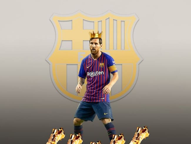 Messi gana la Bota de Oro