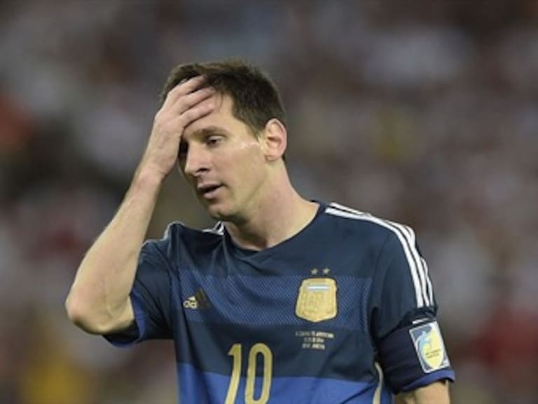 Descartan lesión de Messi