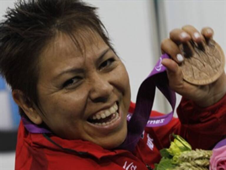 Gana Patricia Valle medalla de bronce en los 100 metros libres S3