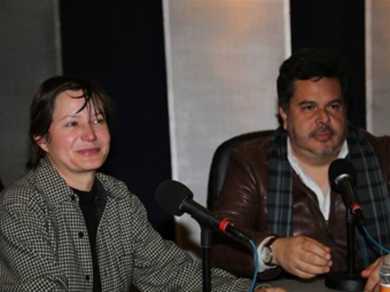 'Me Late Chocolate'. Mónica Dionne, Oswaldo Benavides, actores y Joaquín Bissner, director. 07/02/13