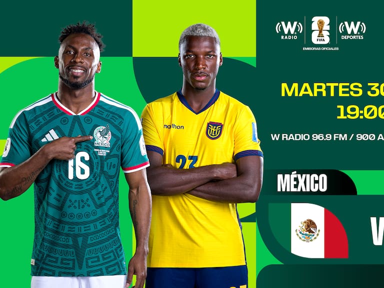 México vs Ecuador en 16avos de Final del Mundial 2026