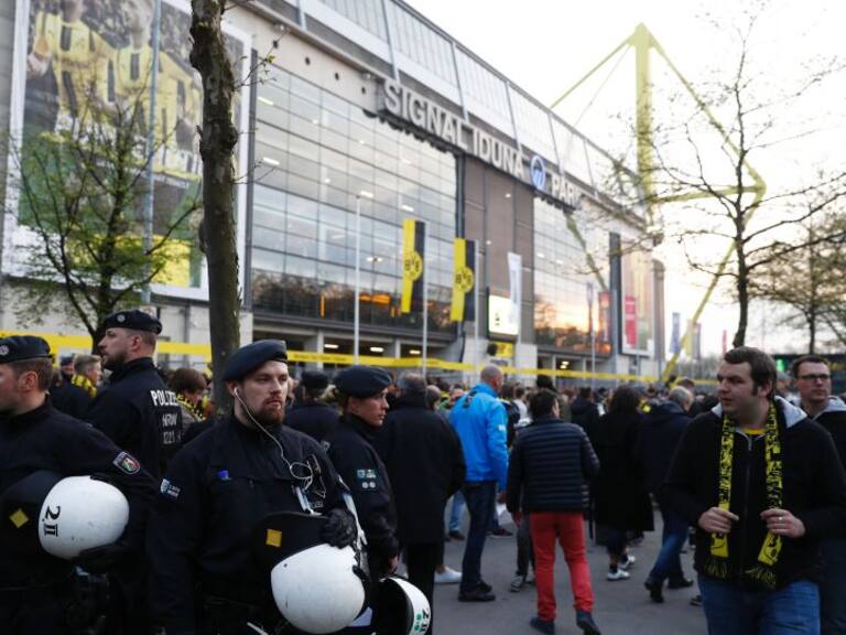 Se cancela el juego entre Borussia Dortmund y Mónaco por una explosión