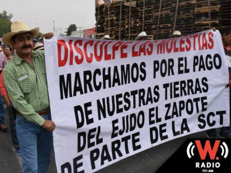 Ejidatarios de El Zapote reanudarán marchas y plantones