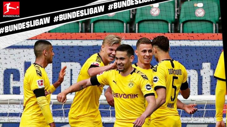 El Borussia Dortmund sigue en la pelea por llevarse la Bundesliga
