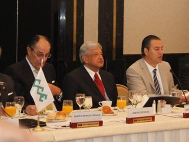 Fotogalería: AMLO en reunión con integrantes del Consejo Coordinador Empresarial