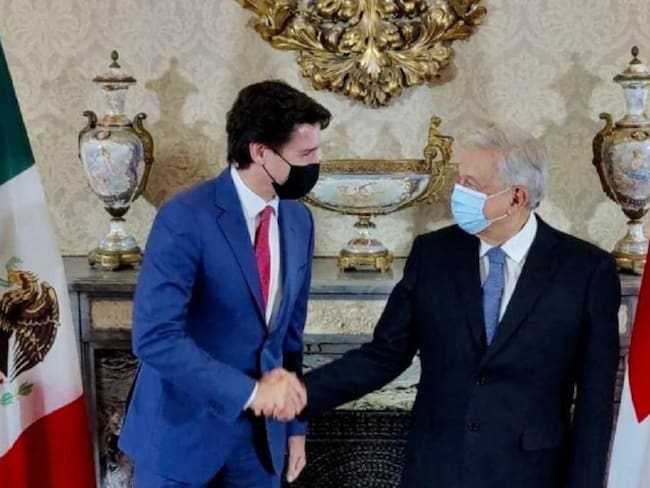 Arranca reunión bilateral de Andrés Manuel López Obrador con Justin Trudeau