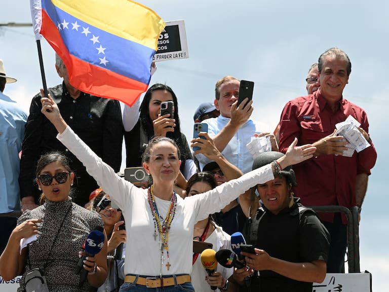 Se realiza marcha mundial a favor de la libertad en Venezuela