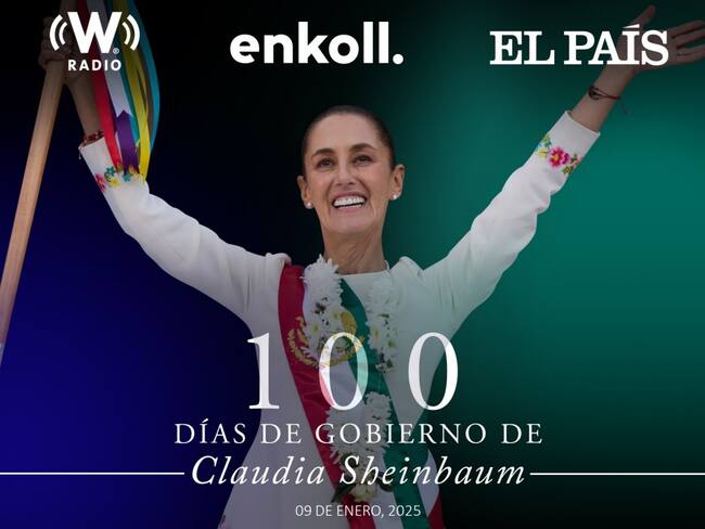 Claudia Sheinbaum, 100 días de gobierno y aprobación del 80%