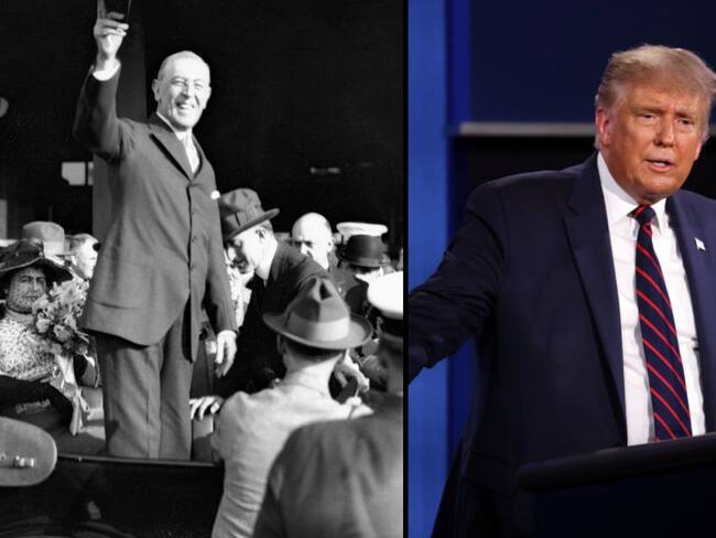 ¿Se repite la historia? Los dos presidentes de Estados Unidos en pandemia