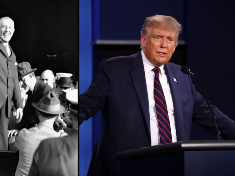 ¿Se repite la historia? Los dos presidentes de Estados Unidos en pandemia