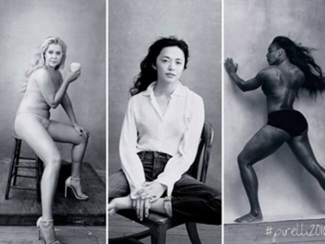 Amy Schumer, Serena Williams y Yoko Ono en el calendario Pirelli 2016