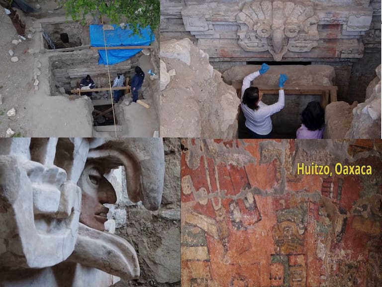 El esplendor funerario zapoteca es descubierto en Huitzo, Oaxaca, una muestra más de la grandeza de México, comparte la presidenta Sheinbaum.