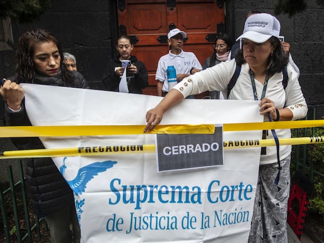 SCJN se mantiene en paro contra la reforma judicial