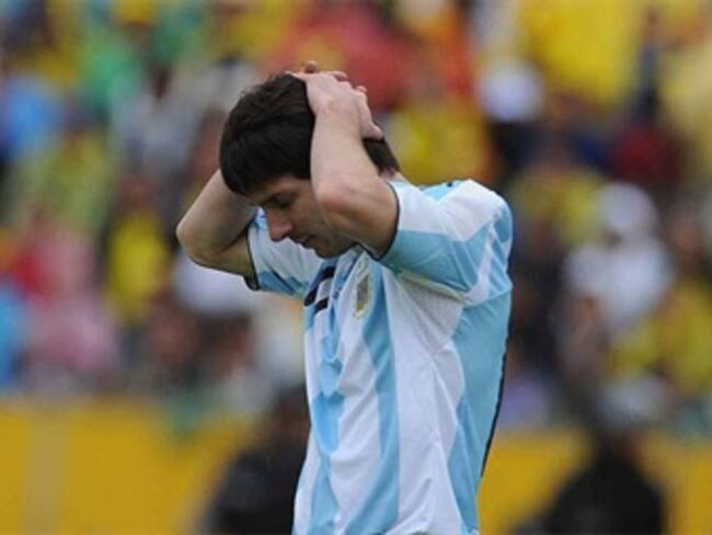 Lamenta Messi terminar el año con empate sin goles ante Arabia Saudita