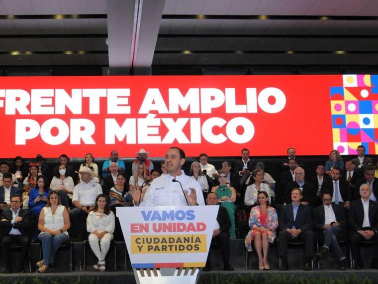 Frente Amplio Por México arranca con rupturas y declinaciones.