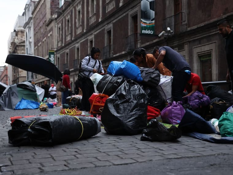 La CNTE levanta su plantón en la Ciudad de México pero continúan movilizaciones en otros estados