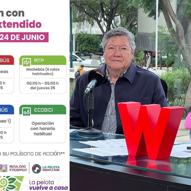 ¿Cómo llegarás al Estadio de la CDMX? La movilidad está garantizada: Héctor Ulises García