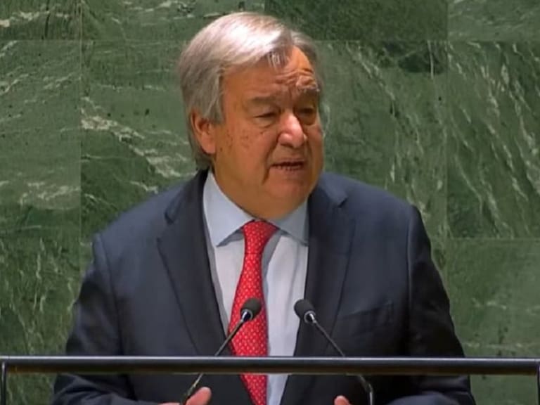 Amenazas nucleares nos ponen a todos en peligro: António Guterres