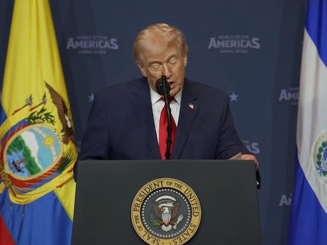 Trump dice que México es el epicentro de la violencia del narcotráfico en América Latina