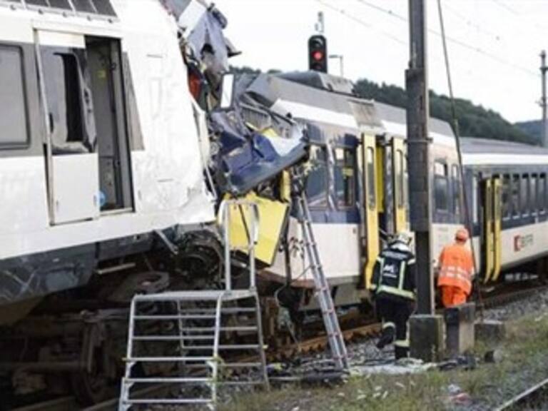 Fallece conductor de tren siniestrado en Suiza