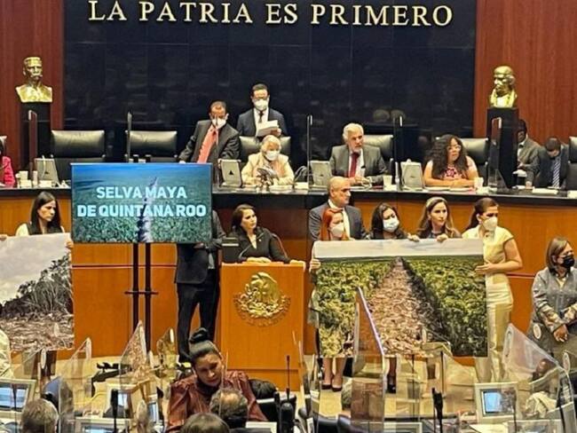 Bloquea Morena en el Senado comparecencias por Tren Maya
