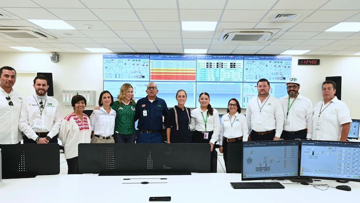 Sheinbaum inaugura central de ciclo combinado para reforzar energía en Baja California