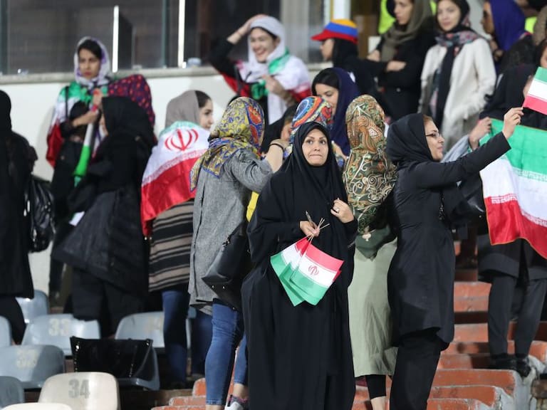 Las mujeres en Irán ya pudieron entrar a un estadio